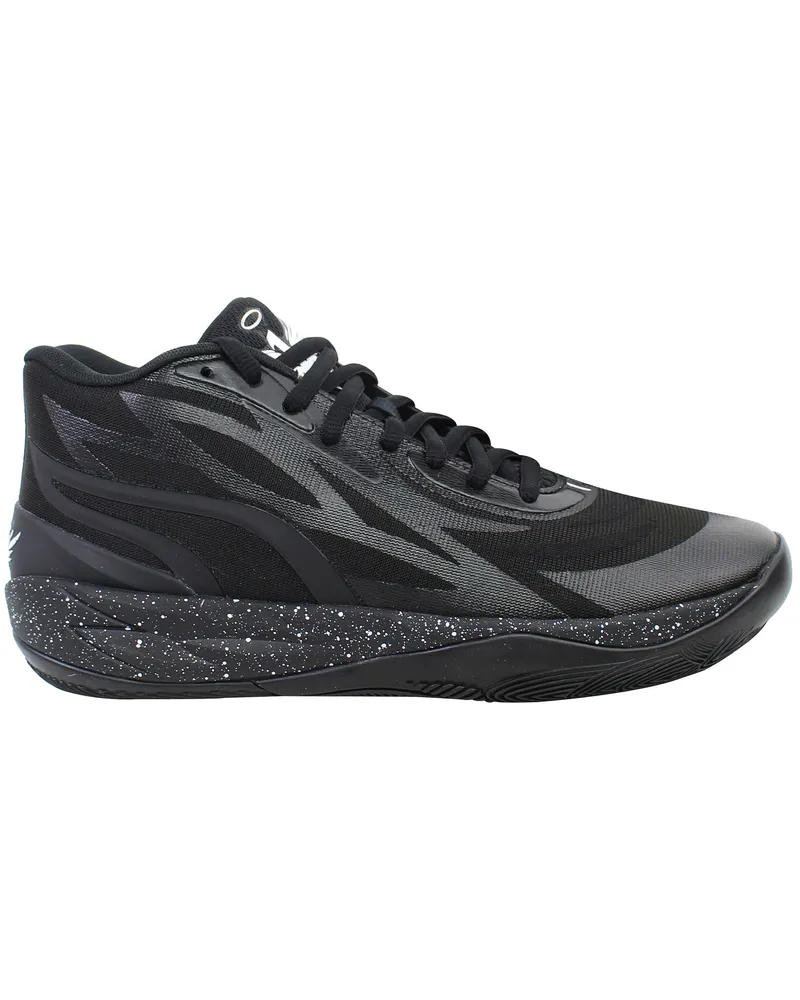Puma MB.02 Herren Basketballschuhe Schwarz Schwarz