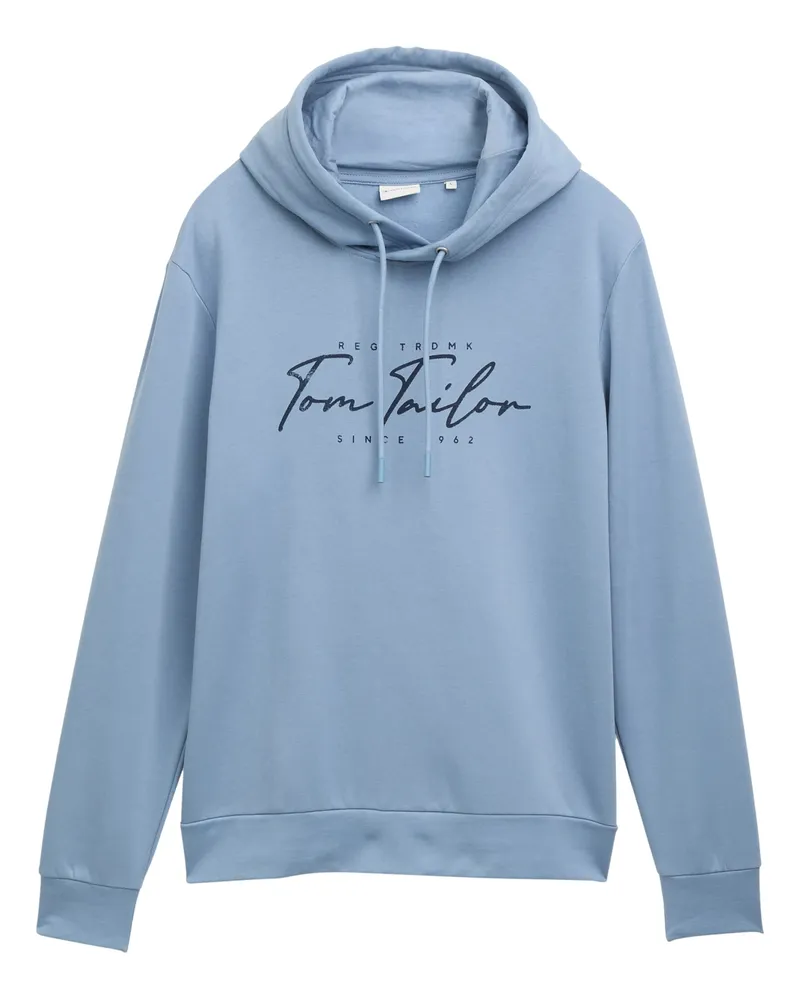 Tom Tailor Kapuzensweatshirt Hellblau