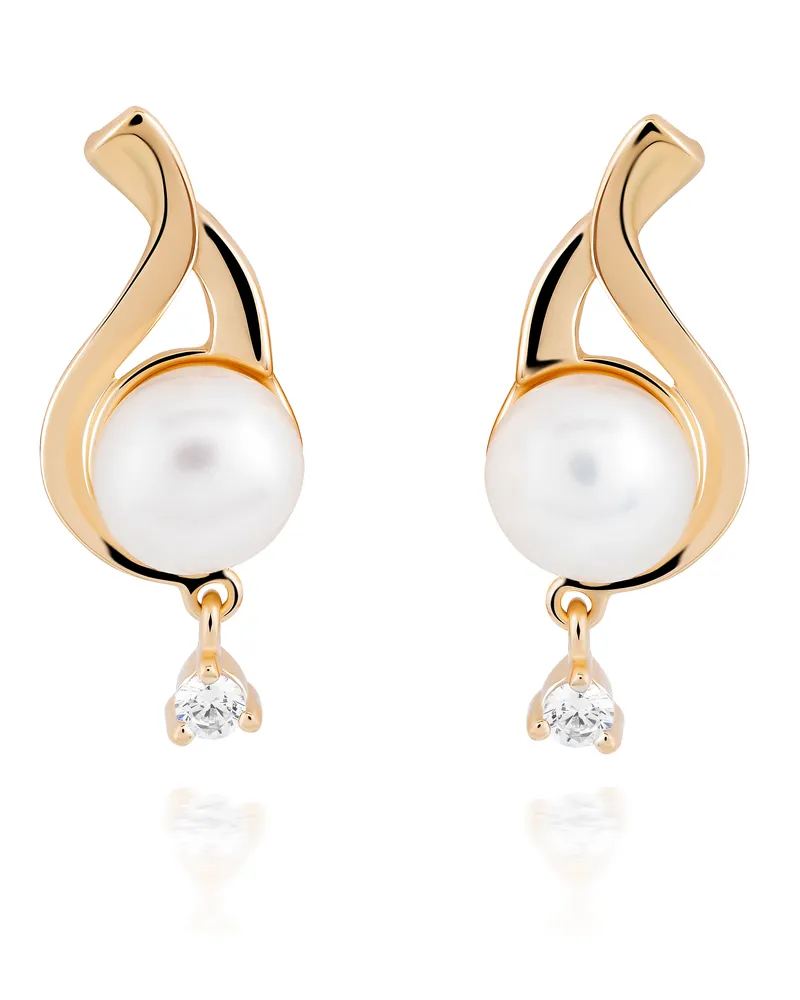 Orphelia Adia' Tropfenohrringe aus 925er Sterlingsilber für Damen - Gold ZO-7473 Gold
