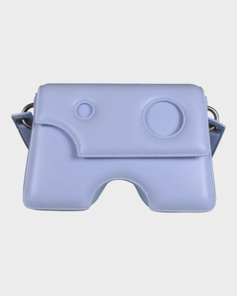 OFF-WHITE Burrow 22 Schultertasche - Blau Blau