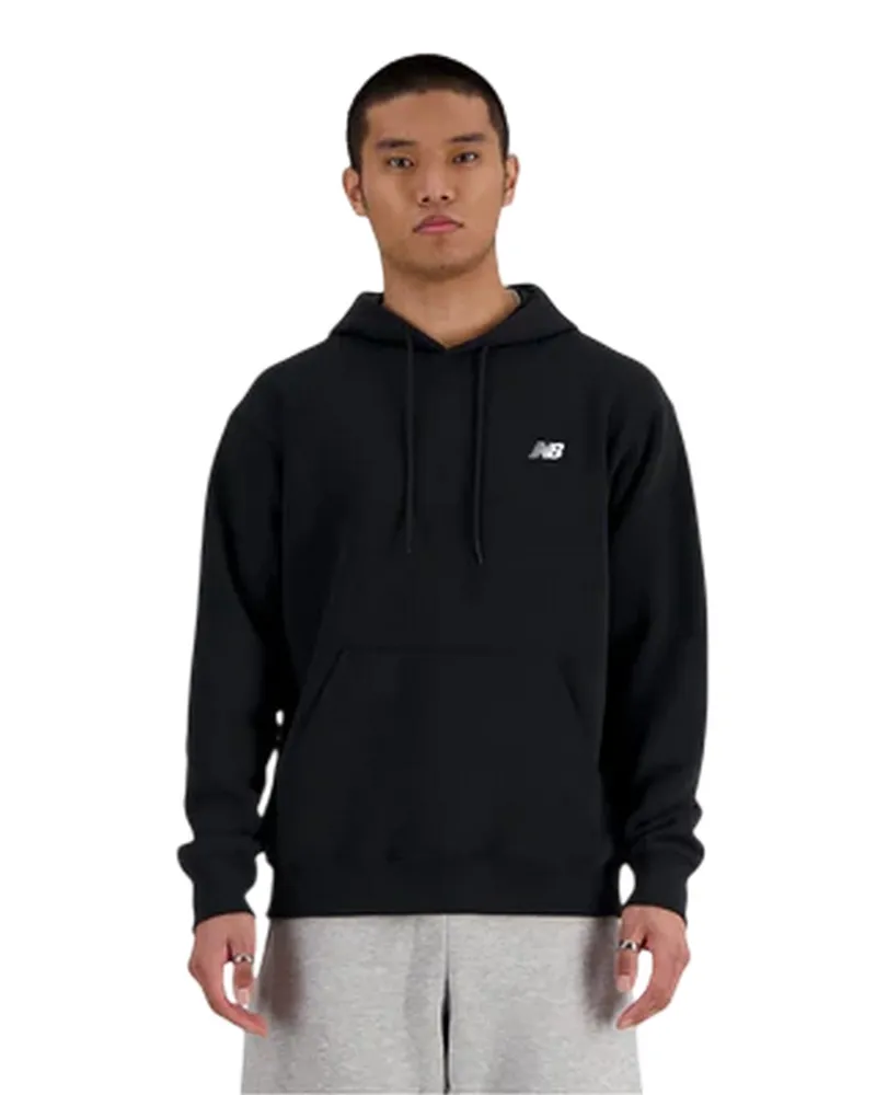 New Balance Kapuzenpullover für Herren, Regulär, Langärmlig (Schwarz Schwarz