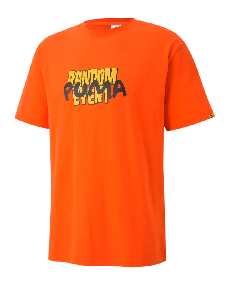 Puma x Randomevent Orange T -Shirt - Herren Orange