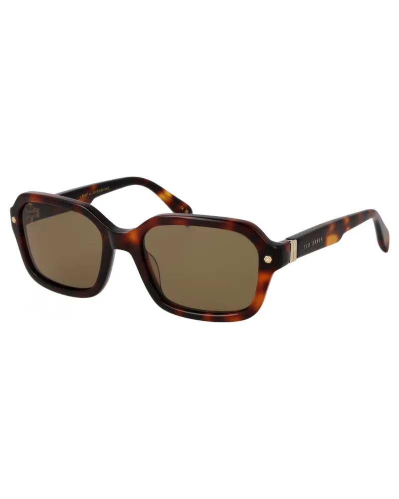 Ted Baker TB1697 Sonnenbrille, Modell 101 55 - Braun Braun