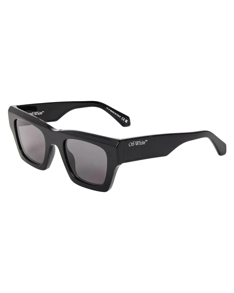 OFF-WHITE Off White - "Davie" Quadratischer Rahmen-Sonnenbrille für Damen (Dunkelgrau Grau