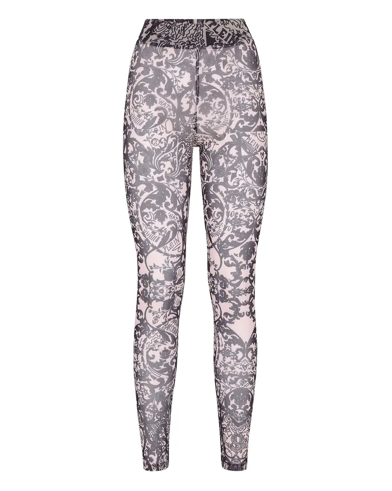 Philipp Plein Leggings New Baroque Nude