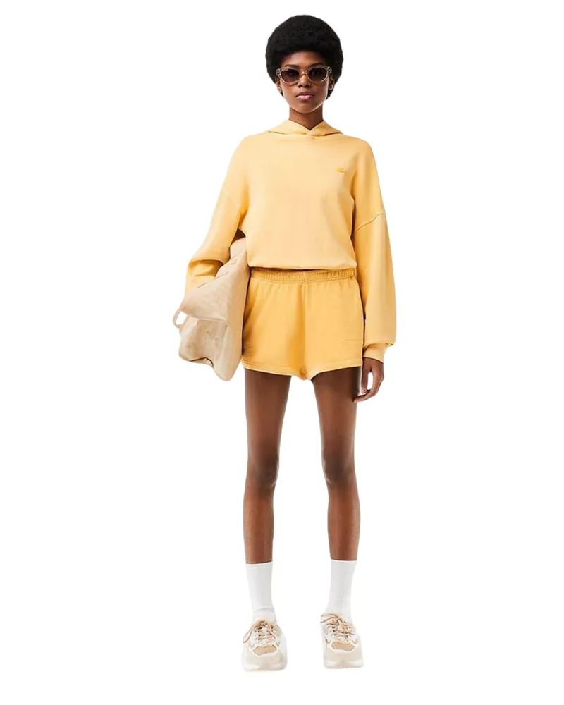 Lacoste Sweat-Shorts für Damen (Goldener Dunst Senfgelb