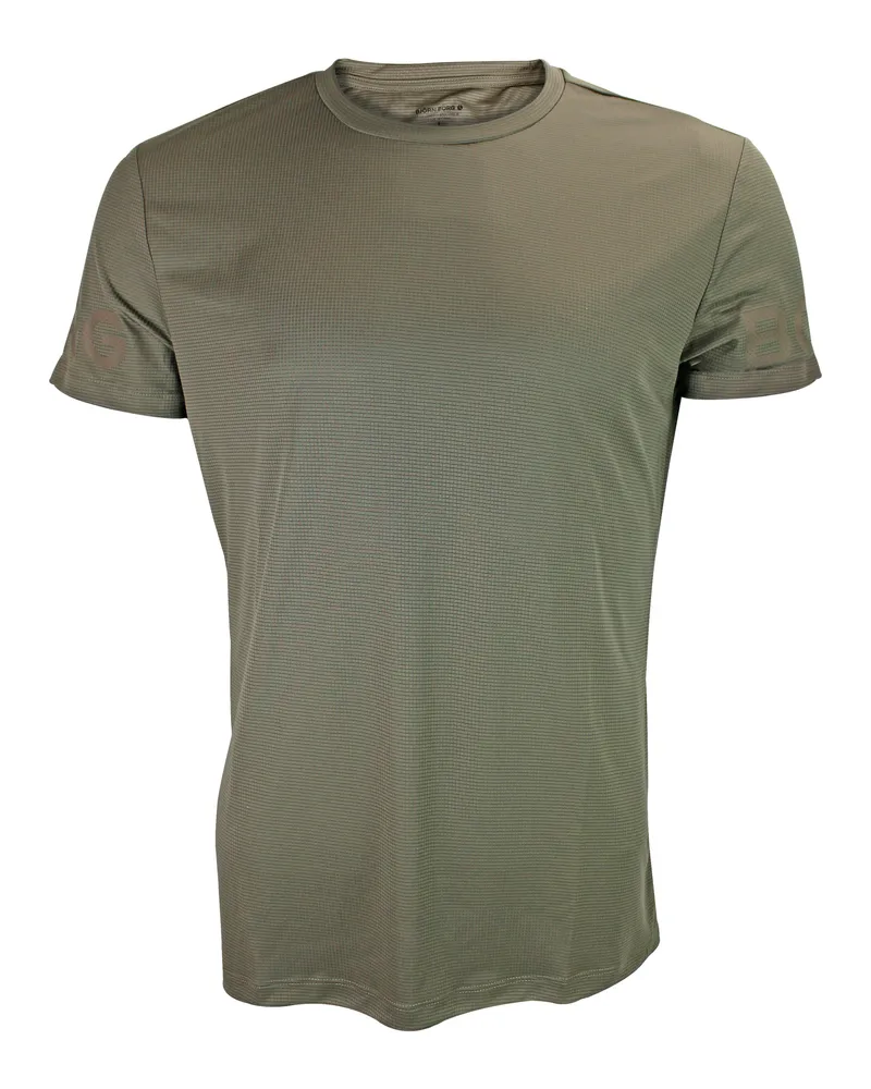 Björn Borg Leichtes Atmungsaktives Sportliches T-Shirt für Herren Grau