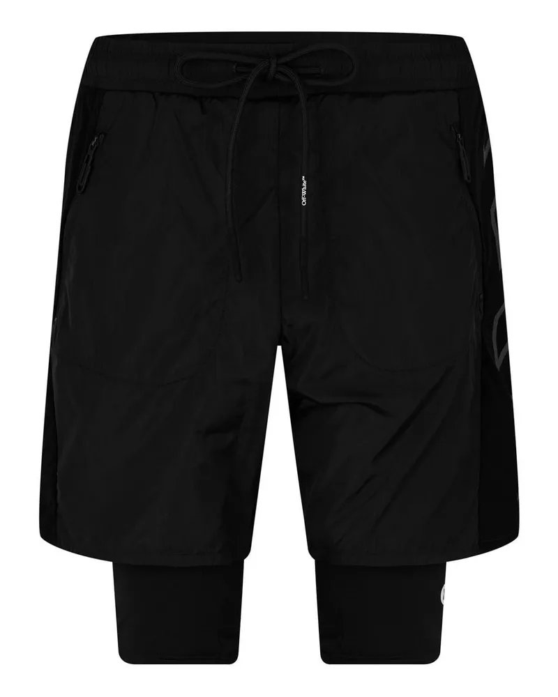 OFF-WHITE Off White - "Diag" Shorts für Herren (Schwarz Schwarz
