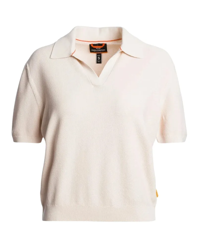 Parajumpers Shan Moonbeam Cram Poloshirt Creme