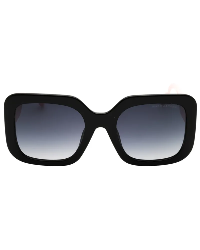 Marc Jacobs Sonnenbrille Mit Pinkfarbenen Details Schwarz