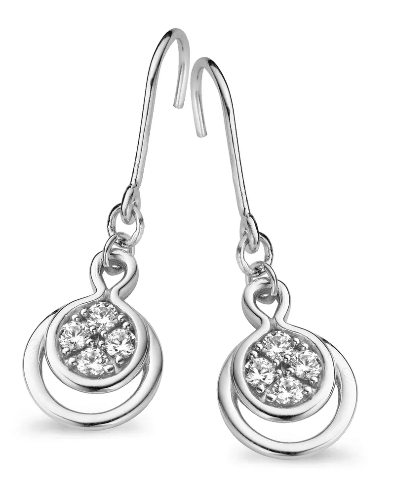 Orphelia Damen-Ohrhänger aus 925er Sterlingsilber – Silber ZO-5119 Silber