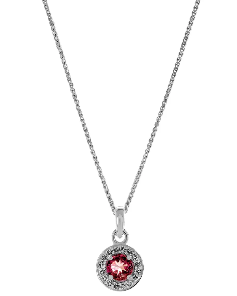 Orphelia Bristol' Damen-Anhänger aus 925er Sterlingsilber mit Kette – Silber ZH-7579/P Silber