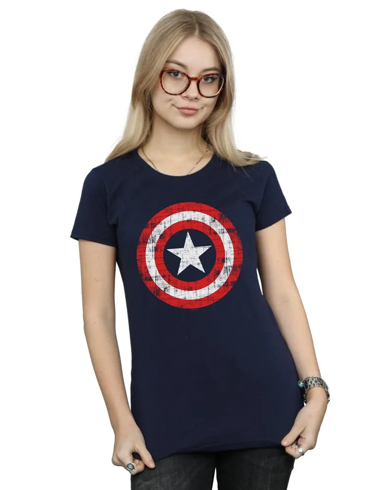 Marvel Avengers" T-Shirt für Damen (Marineblau Marineblau