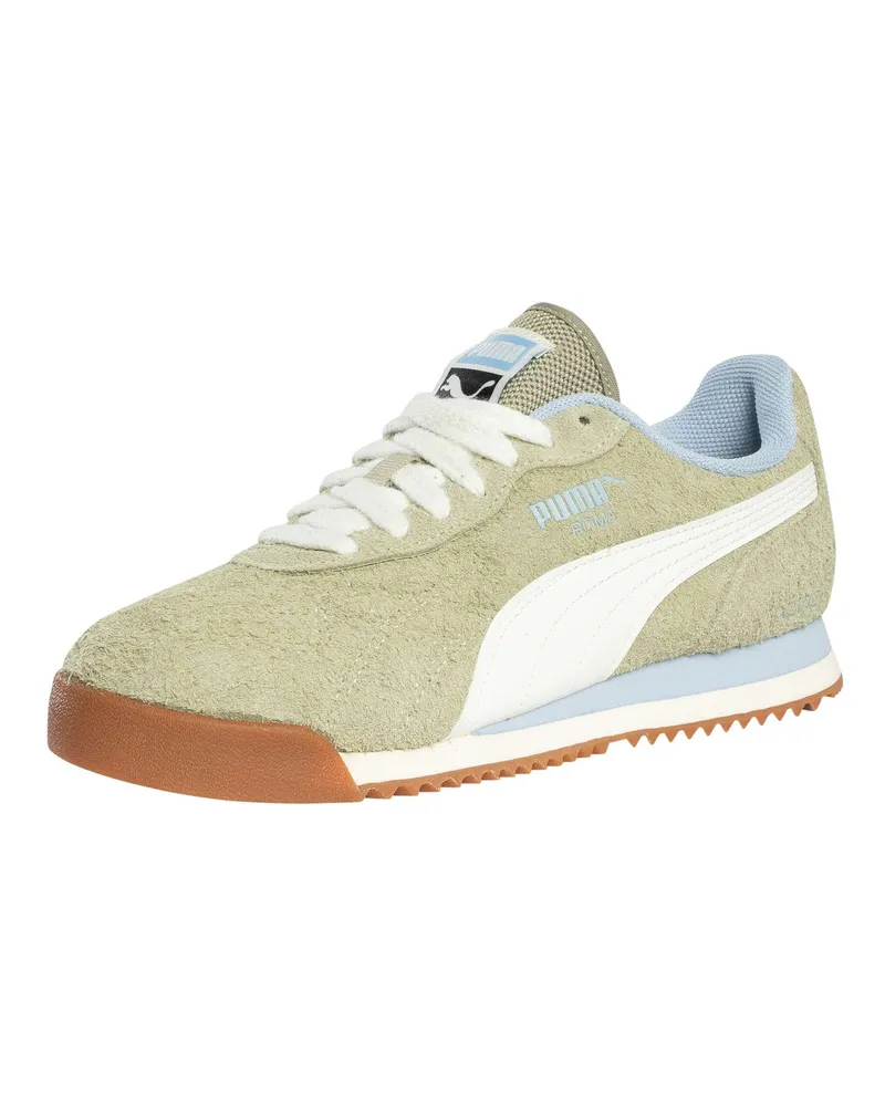 Puma Roma Anniversario Wildleder-Trainer, Grün Grün