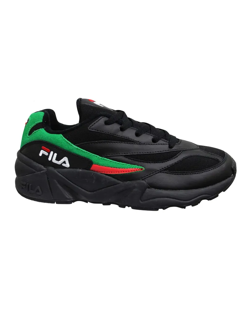 Fila 94m Mens Black Trainer Schwarz