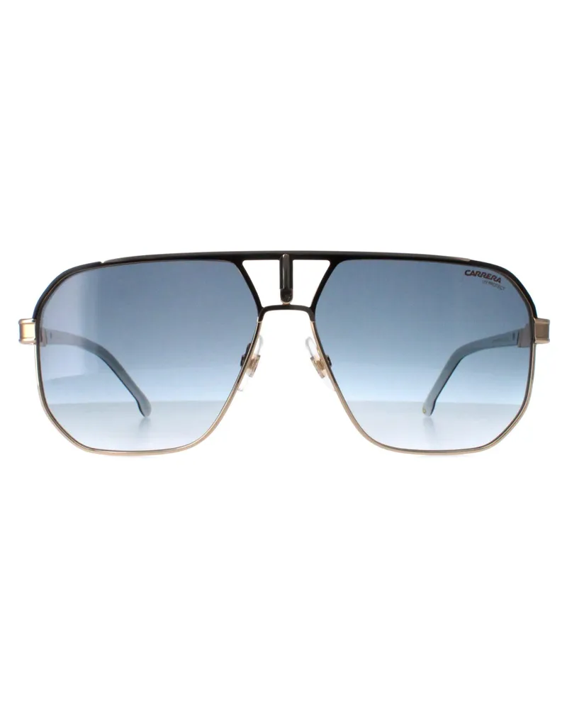Carrera 1062/S 2M2 08 schwarz gold dunkelblau Farbverlauf Sonnenbrille Gold
