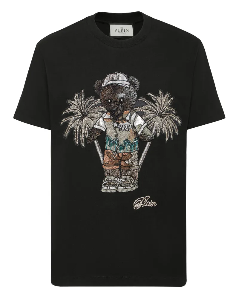 Philipp Plein T-Shirt Teddy Schwarz