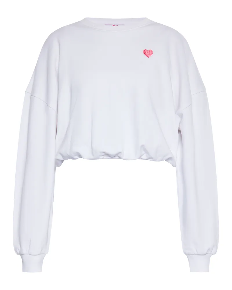My Mo Sweatshirt Damen weiss Weiß