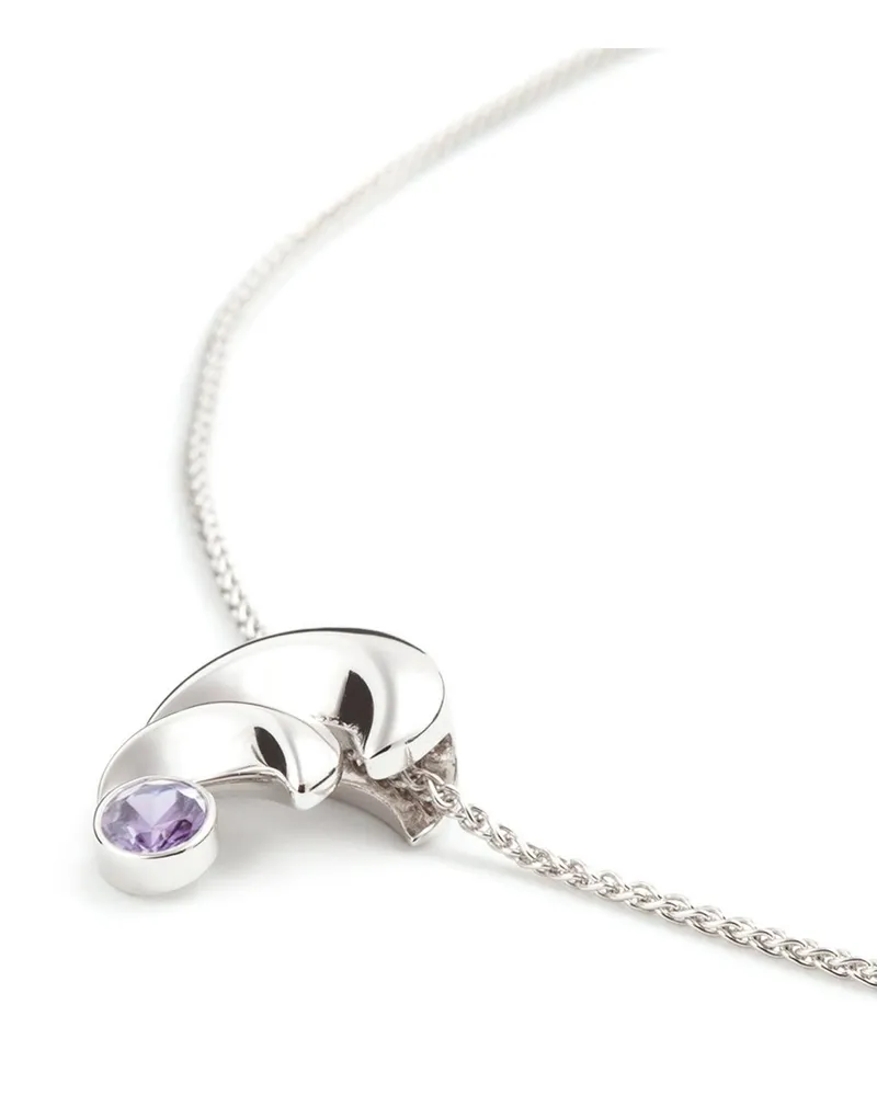 Orphelia Damen-Kette aus 925er Sterlingsilber mit Anhänger – Silber ZH-4690 Silber