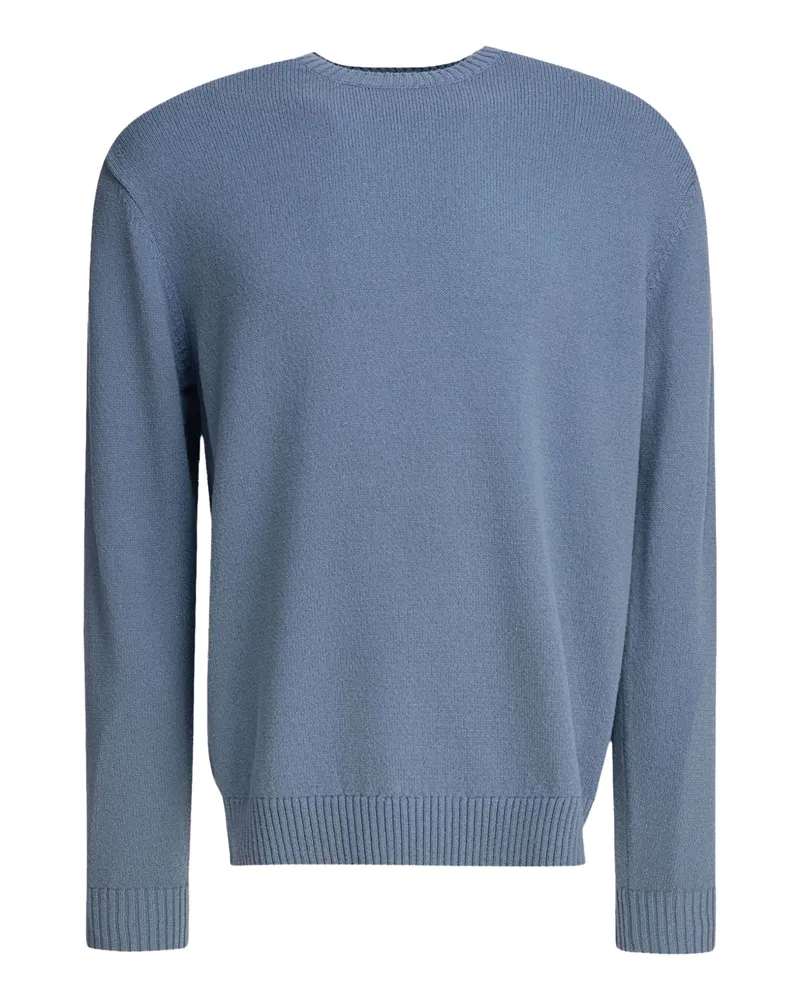 HUGO BOSS Pullover für Herren, Rundhalsausschnitt, Jersey, Raglanärmel (Leuchtendes Blau Blau
