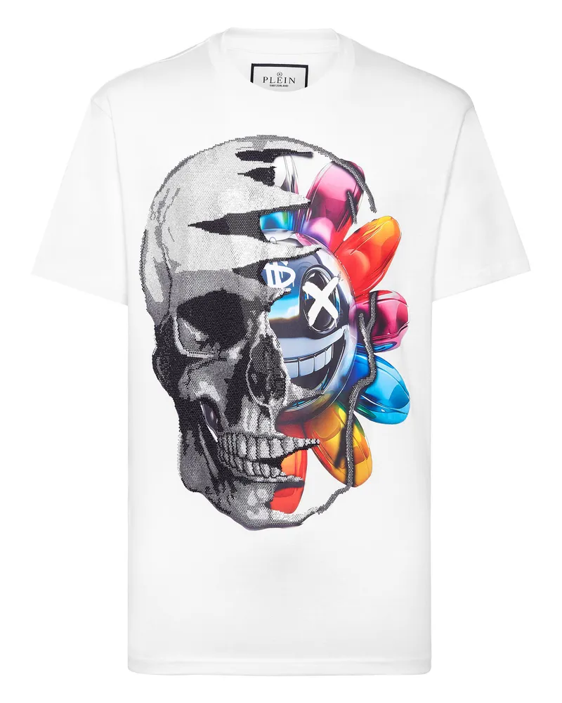 Philipp Plein T-Shirt Smile Weiß