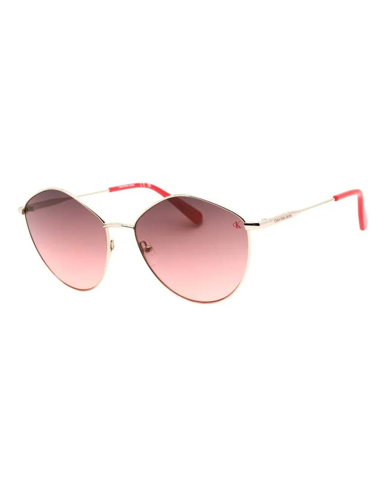 Calvin Klein Farbverlauf-Sonnenbrille für Damen (Gold/Pink Gold