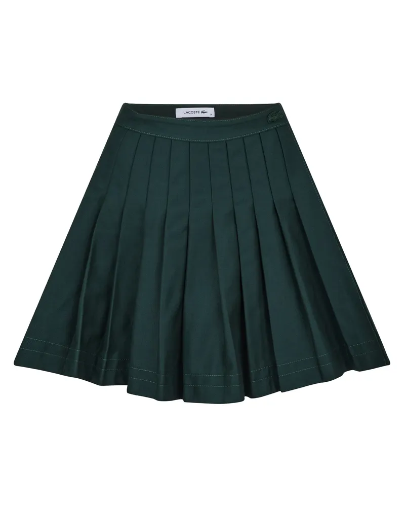 Lacoste Jupe" Minirock für Damen (Grün Grün