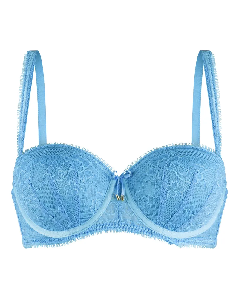 LingaDore Trägerlos Balconet BH Blau