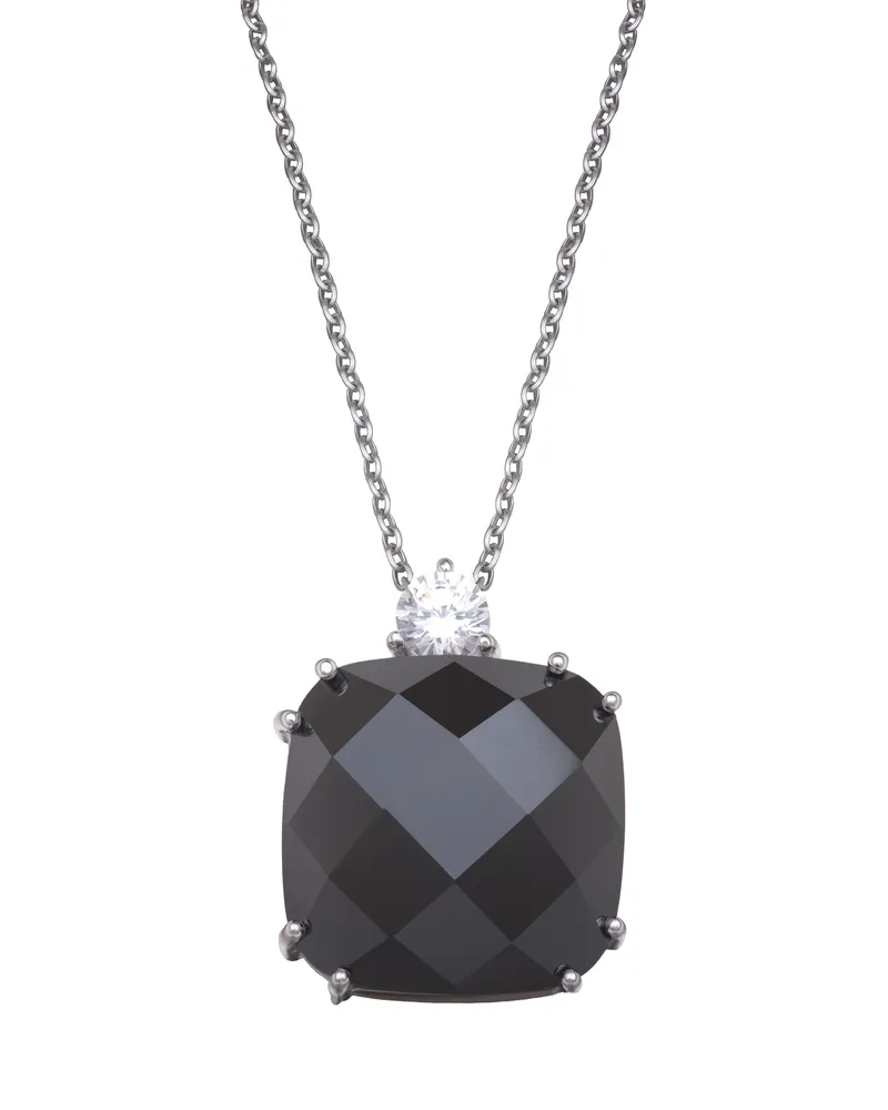 Orphelia Damen-Kette aus 925er Sterlingsilber mit Anhänger – Silber ZH-4552 Silber