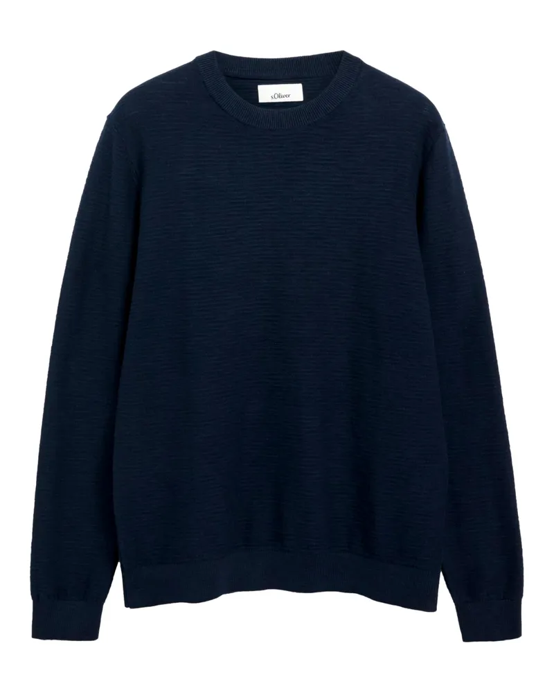 S.Oliver Pullover Dunkelblau
