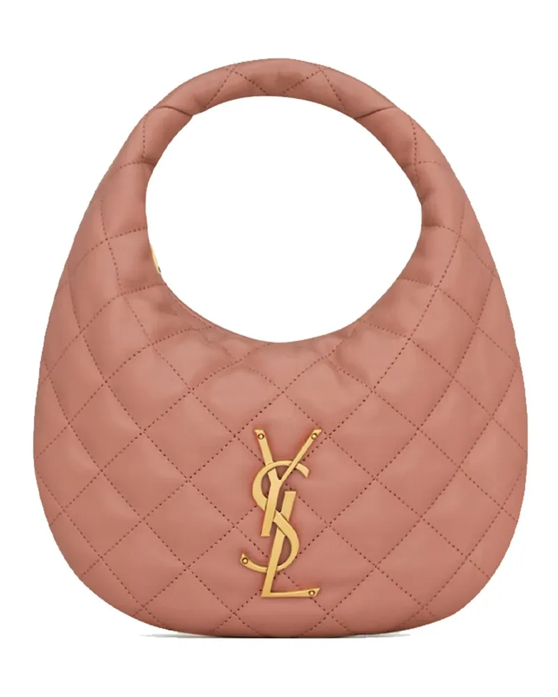 Saint Laurent Icarino Gesteppte Handtasche Rosa