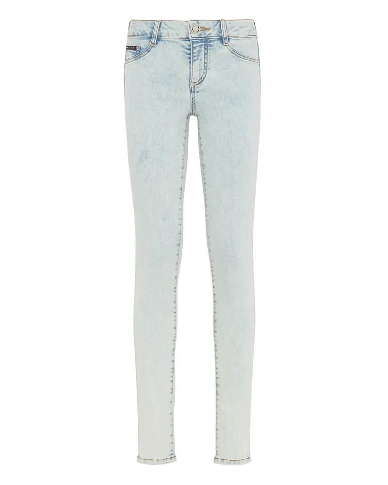 Philipp Plein Jeggings Blau