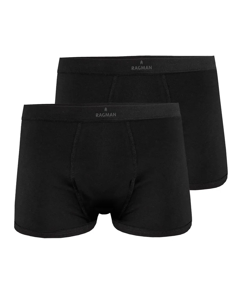 Ragman Herren Boxershort Schwarz