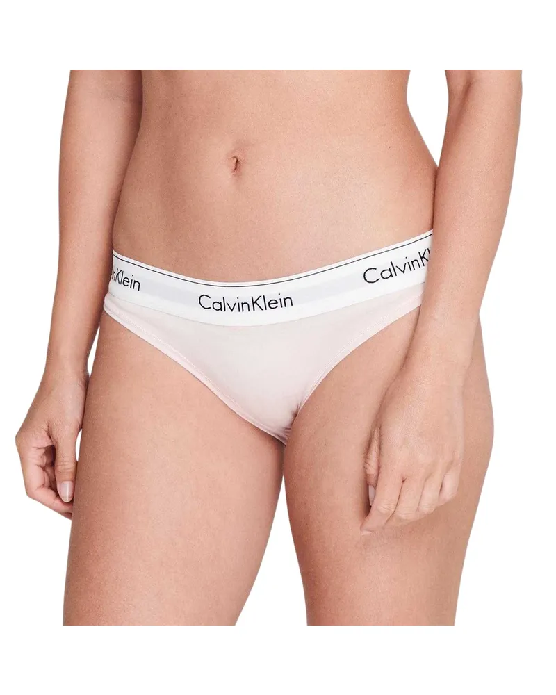 Calvin Klein Slips für Damen, Leicht, Baumwollmischung, Normal (Hellrosa Rosa