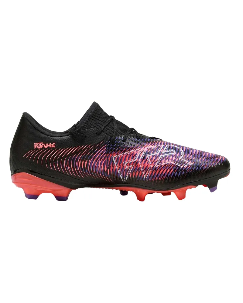 Puma Future 8 Match" Fußballschuhe mit festem Boden für Herren (Schwarz/Violett Schwarz