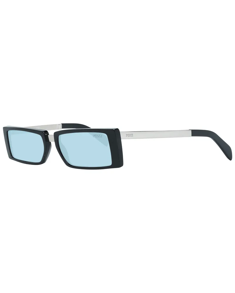 Emilio Pucci Schwarze Damen-Sonnenbrille Schwarz