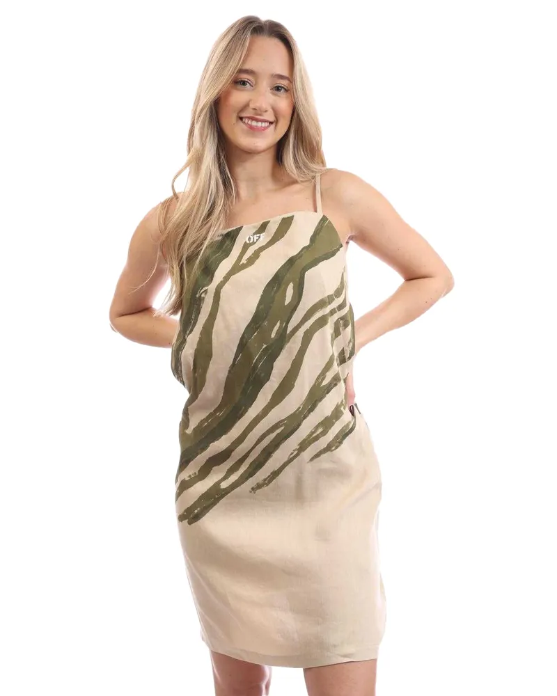 OFF-WHITE Off White - Minikleid für Damen (Beige Beige
