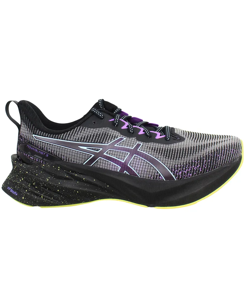 Asics Novablast 3 LE Damen Schwarze Laufschuhe Schwarz