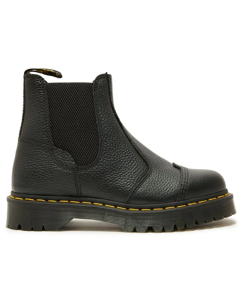 Dr.Martens 2976 Bex Stiefel aus Leder mit Kunstpelzfutter - Schwarz Schwarz