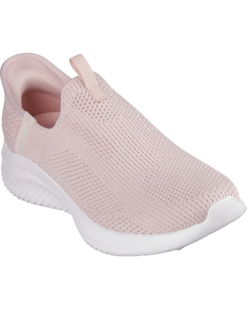 Skechers Ultra Flex 3.0 Easy Win Textil Damen rosa Sneakers Rosé