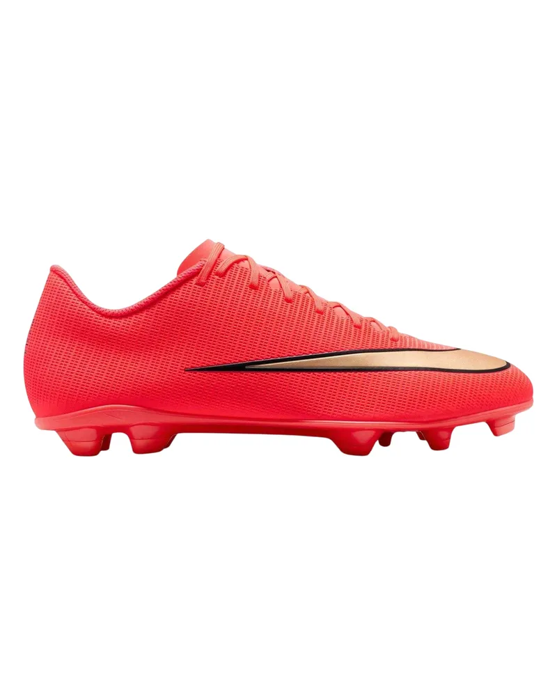 Nike Mercurial Vapor Club 17" Fußballschuhe mit festem Boden für Herren, Mit Stollen (Rot/Gold Gelb