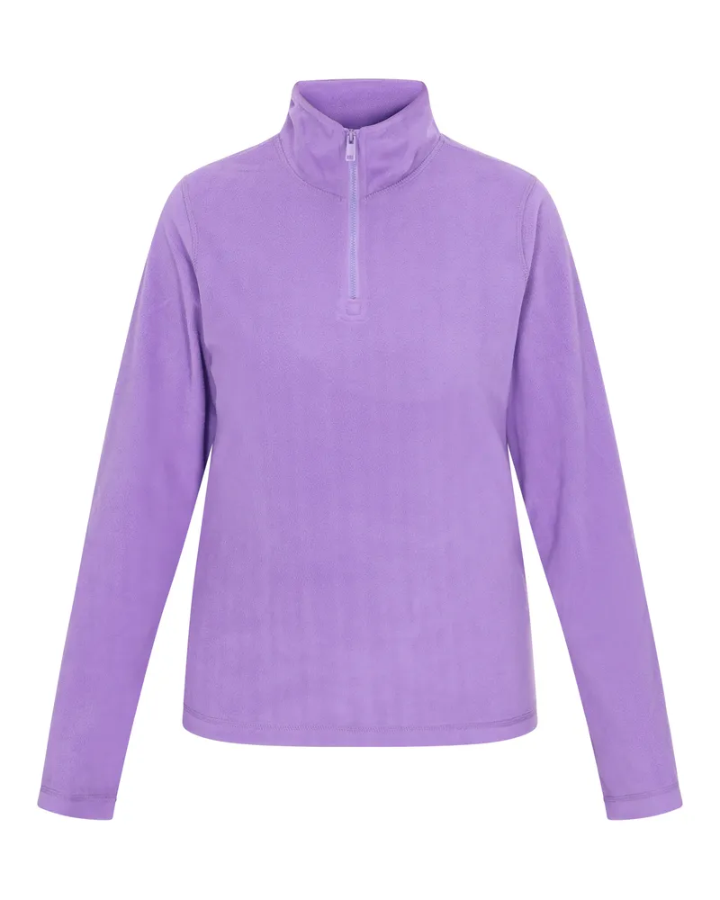 My Mo Fleecepullover für Damen - Violett Violett