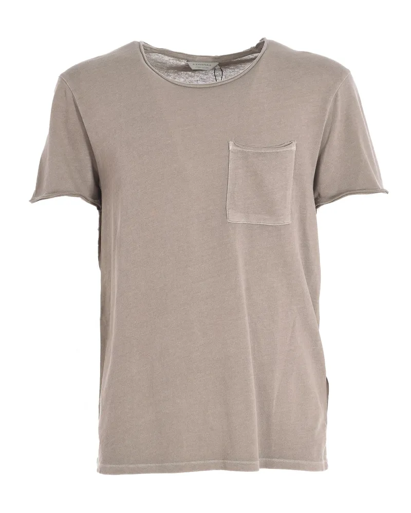 Eleven Paris ABDEL Damen Kurzarm-T-Shirt mit Rundhalsausschnitt 17S1TS01 Grau
