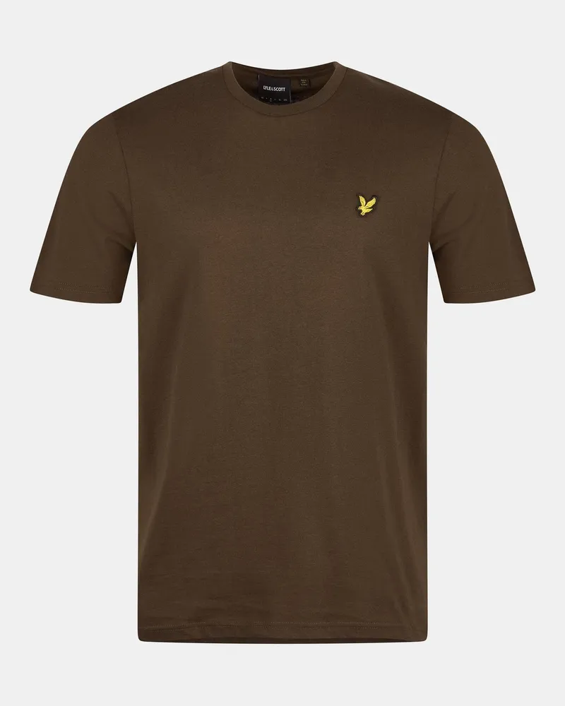 Lyle & Scott T-Shirt für Herren, Baumwolle (Oliv Oliv
