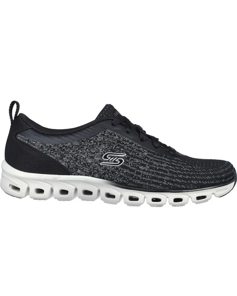 Skechers Damen Sneaker "Glide-Step Head Start" (Schwarz Schwarz