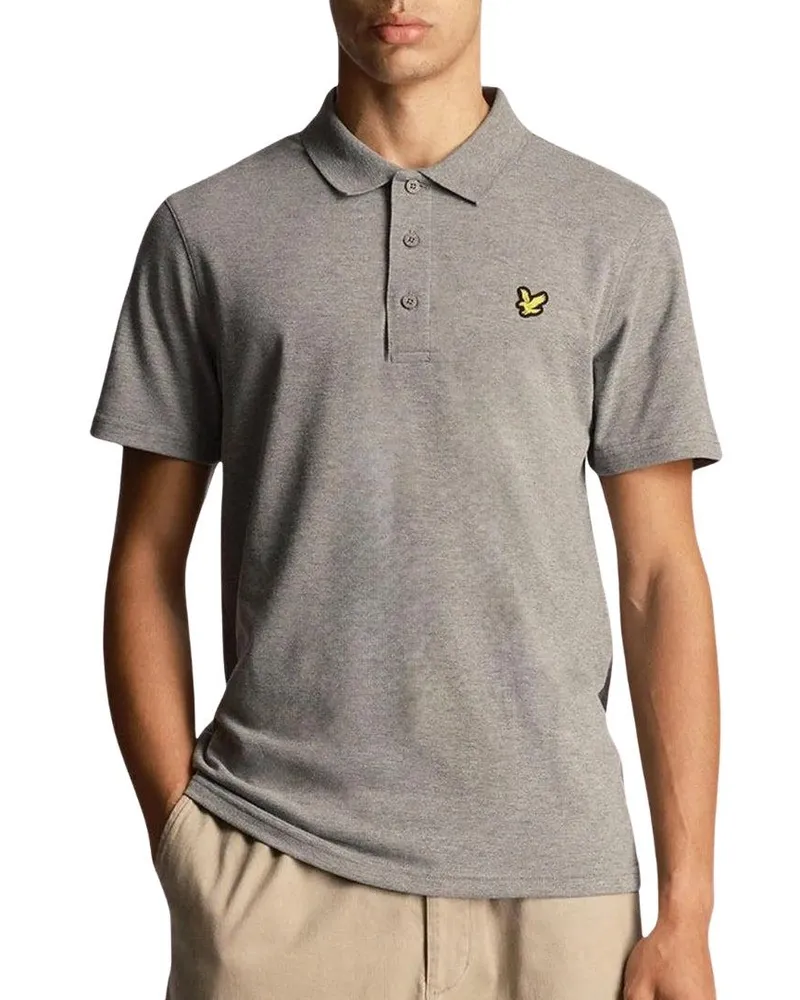 Lyle & Scott Poloshirt für Herren, Sport, Regulär (Grau Grau
