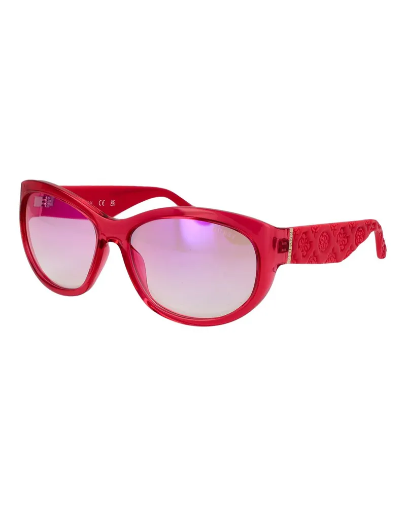 Guess Acetat-Sonnenbrille Rot