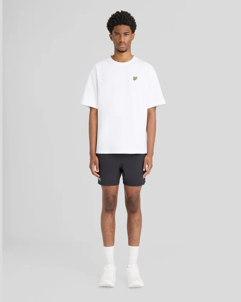 Lyle & Scott Padel-Active-Shorts Schwarz