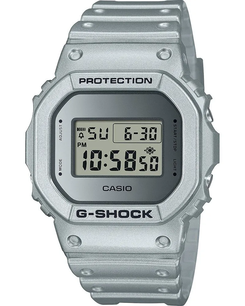 Casio G-Shock Herren Silber Uhr DW-5600FF-8ER Silber