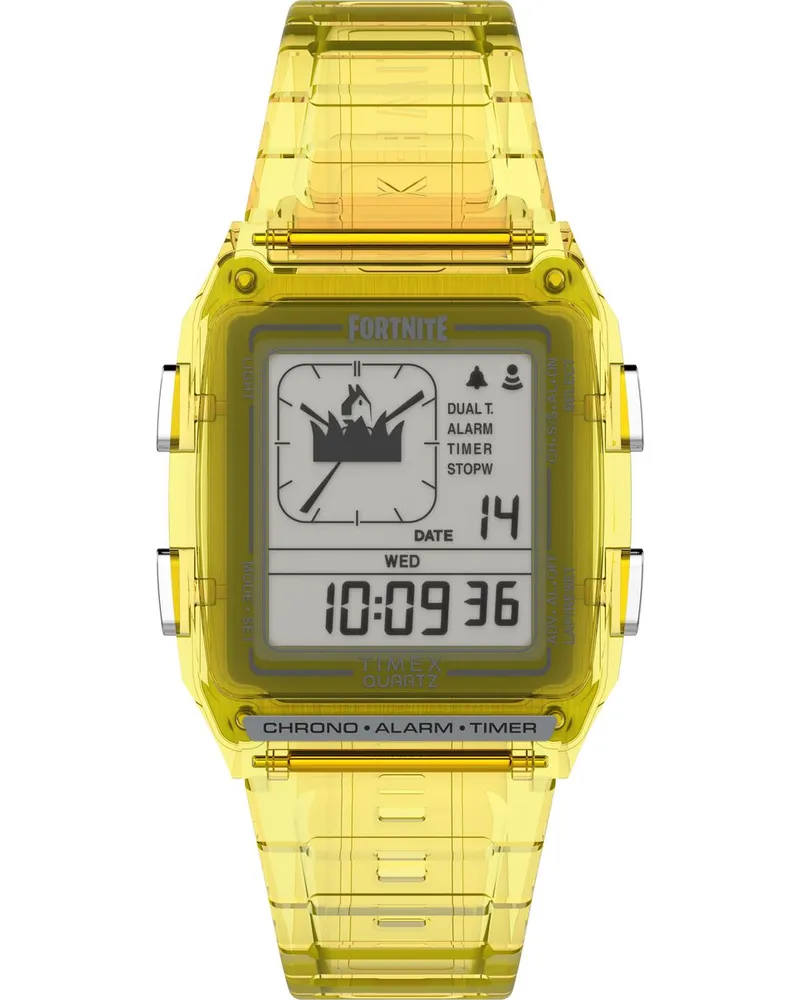 Timex Lca X Fortnite Herren Gelbe Uhr TW2W96600 Gelb